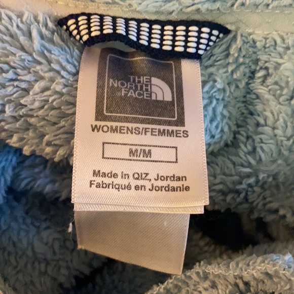 The North Face Mossbud Quarter-zip Plush Fleece Pullover Size Medium VGC - Picture 5 of 5